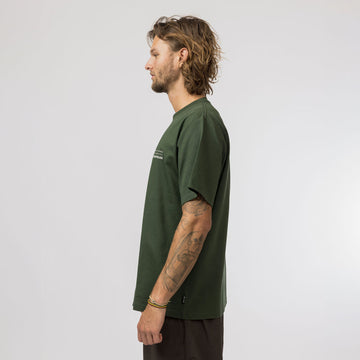 Snow Peak Elemental Balance T-Shirt Dark Green