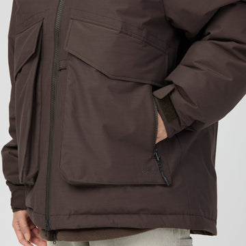 Snow Peak FR 2L Down Jacket Dark Brown