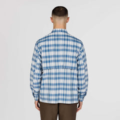 Snow Peak Fade Check Breezy Shirt Light Blue