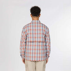 Snow Peak Fade Check Breezy Shirt Red