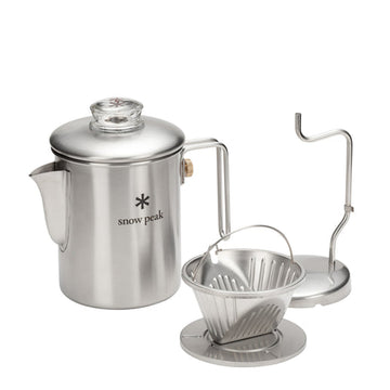 Snow Peak Field Coffee Master Silver - Parasol Store