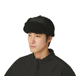 Snow Peak Fire Resistant Flight Cap Black - Parasol Store