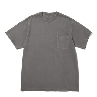 Snow Peak Garment Dyed T-Shirt Charcoal