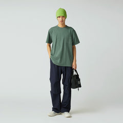 Snow Peak Garment Dyed T-Shirt Dark Green - Parasol Store