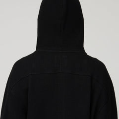Snow Peak Heavyweight Waffle Zip Parka Black