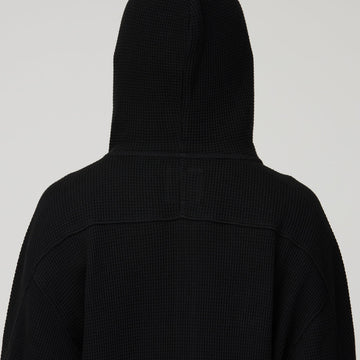 Snow Peak Heavyweight Waffle Zip Parka Black