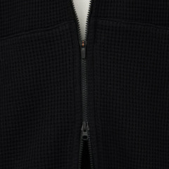 Snow Peak Heavyweight Waffle Zip Parka Black