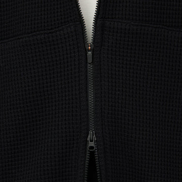 Snow Peak Heavyweight Waffle Zip Parka Black