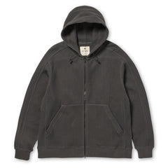Snow Peak Heavyweight Waffle Zip Parka Charcoal