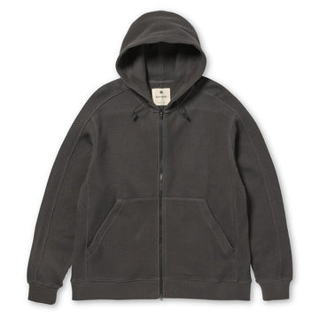 Snow Peak Heavyweight Waffle Zip Parka Charcoal