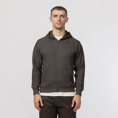 Snow Peak Heavyweight Waffle Zip Parka Charcoal