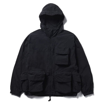 Snow Peak Indigo C/N Parka Black