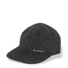Snow Peak Kasuri Ripstop Cap Black