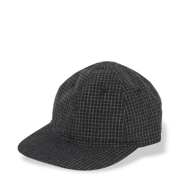Snow Peak Kasuri Ripstop Cap Black