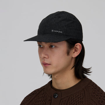 Snow Peak Kasuri Ripstop Cap Black