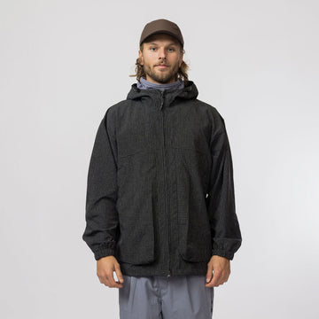 Snow Peak Kasuri Ripstop Jacket Black