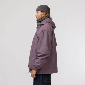 Snow Peak Kasuri Ripstop Jacket Dark Purple