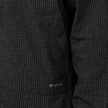 Snow Peak Kasuri Ripstop Shirt Black