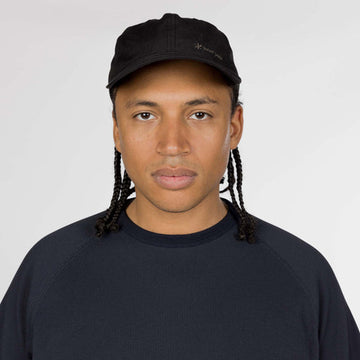 Snow Peak Light Dobby Cloth Cap Black