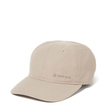 Snow Peak Light Dobby Cloth Cap Greige