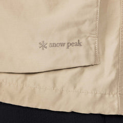 Snow Peak Light Dobby Cloth Parka Greige