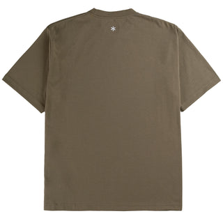 Snow Peak Logo T-Shirt Khaki