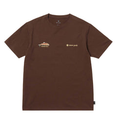 Snow Peak Northland Trout Dry T-Shirt Brown