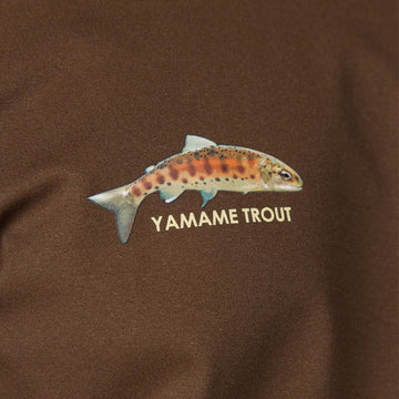 Snow Peak Northland Trout Dry T-Shirt Brown