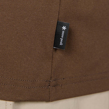 Snow Peak Northland Trout Dry T-Shirt Brown