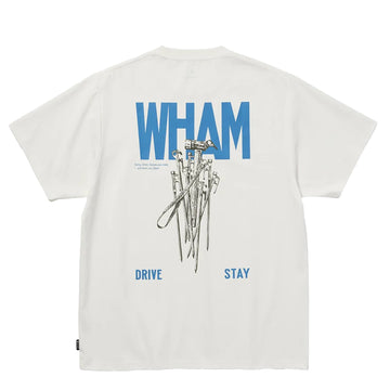 Snow Peak Pegs & Hammer T-Shirt Off White