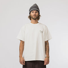 Snow Peak Pegs & Hammer T-Shirt Off White