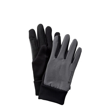 Snow Peak Polartec Power Stretch Gloves Grey