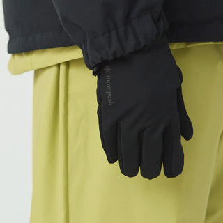 Snow Peak Polartec Power Stretch Gloves Black