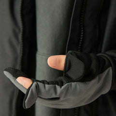 Snow Peak Polartec Power Stretch Gloves Grey