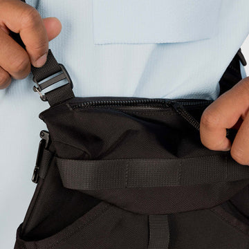 Snow Peak Recycled Cordura Shoulder Bag Black