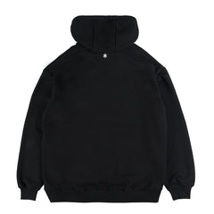 Snow Peak Square Logo Hoodie Black - Parasol Store