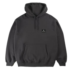 Snow Peak Square Logo Hoodie Charcoal - Parasol Store