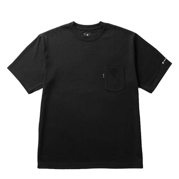 Snow Peak Standard Pocket T-Shirt Black - Parasol Store