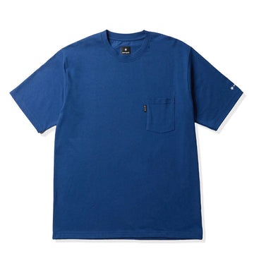 Snow Peak Standard Pocket T-Shirt Blue - Parasol Store