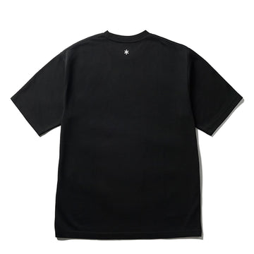 Snow Peak Standard Square Logo T-Shirt Black - Parasol Store
