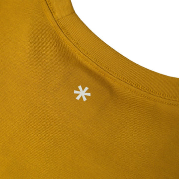 Snow Peak Standard Square Logo T-Shirt Yellow - Parasol Store