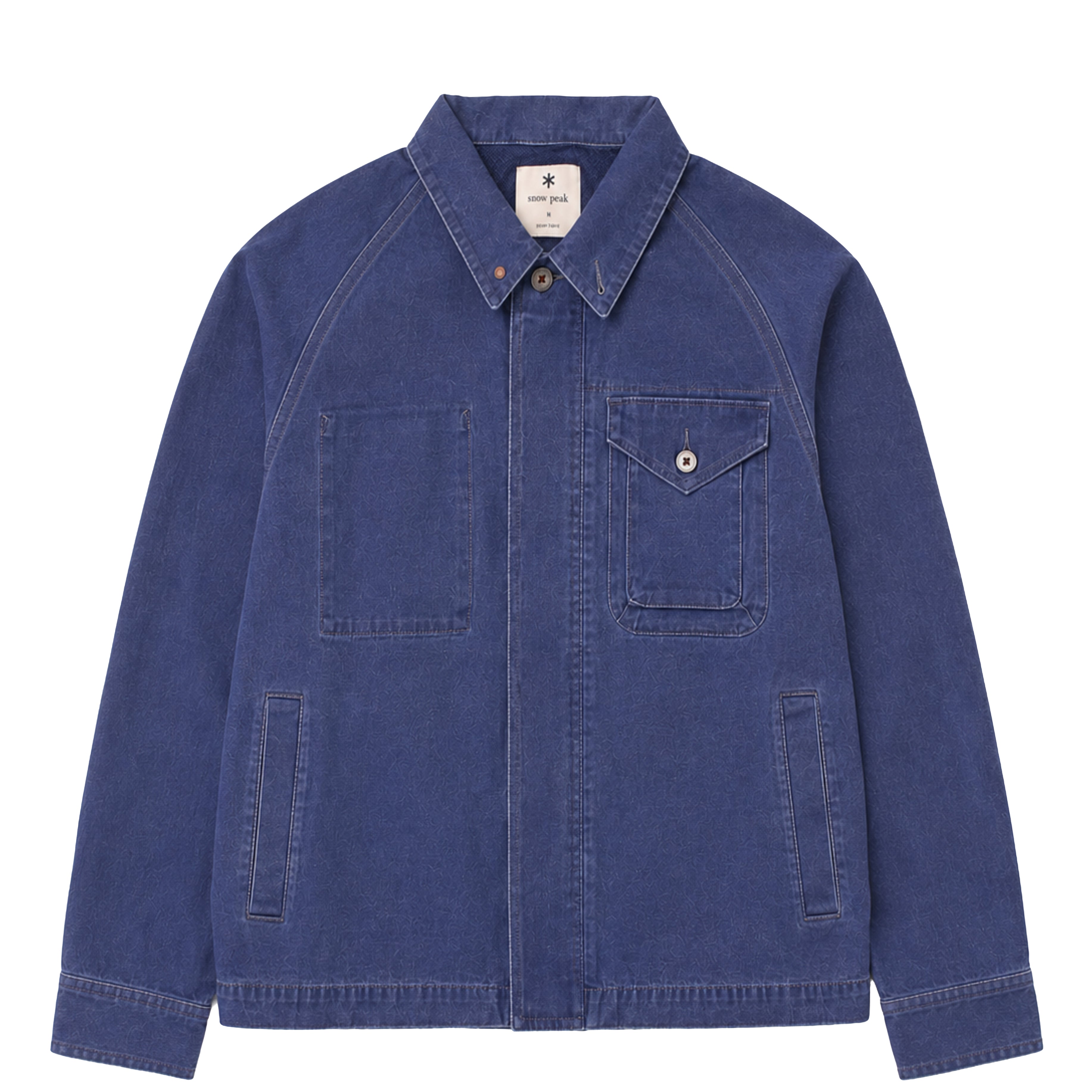 Snow Peak Sulfur Dyed Fade Coverall Blue – Parasol Store
