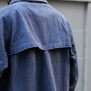 Snow Peak Sulfur Dyed Fade Coverall Blue
