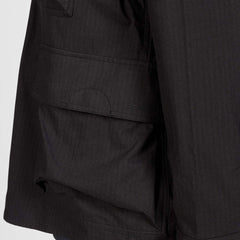 Snow Peak TAKIBI Herringbone Shirt Jacket Black - Parasol Store