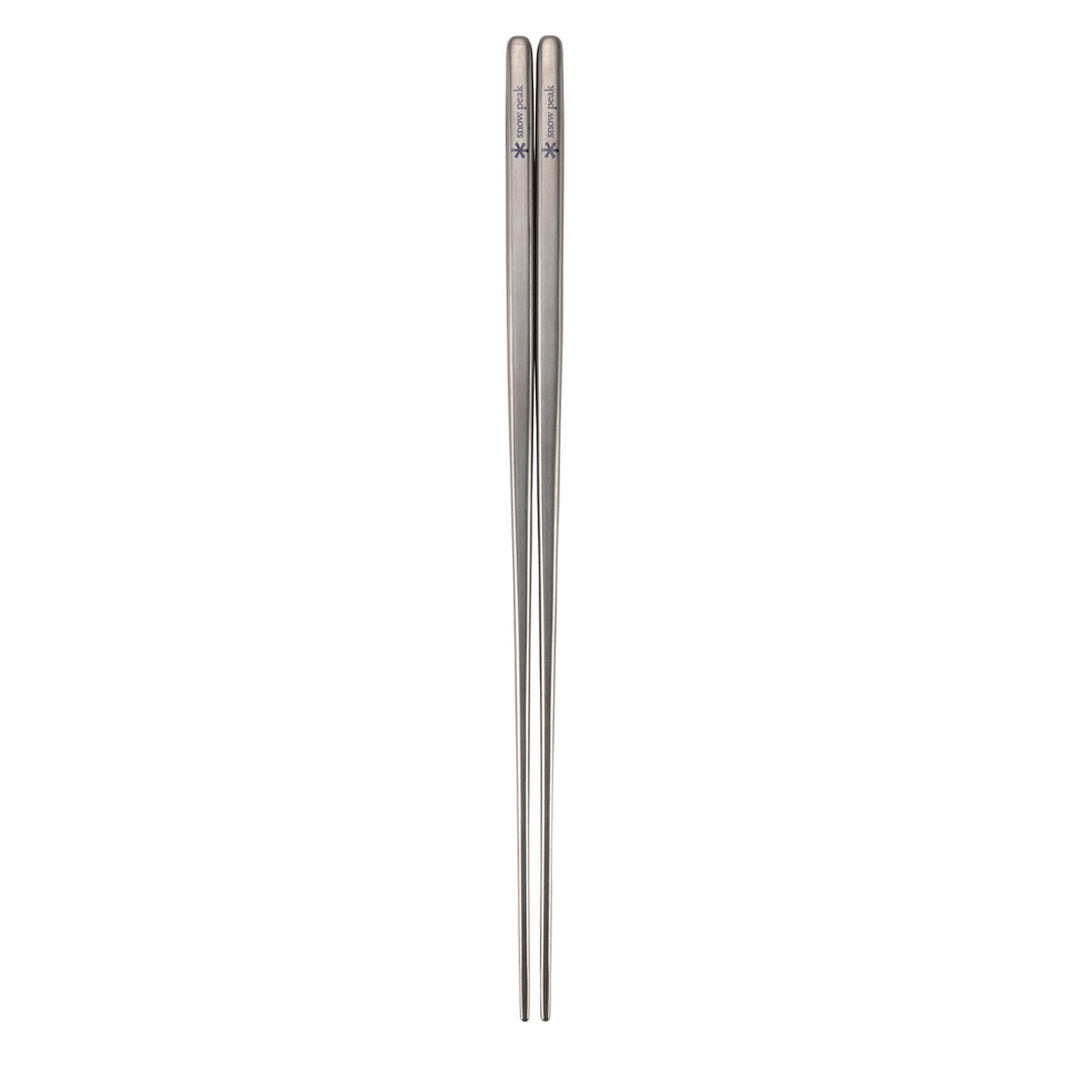 Snow Peak Titanium Chopsticks Silver - Parasol Store