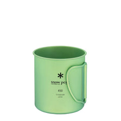 Snow Peak Titanium Single Wall 450 Mug Green