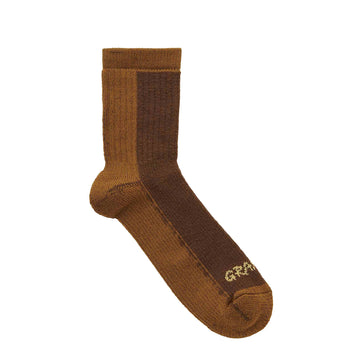 Gramicci 2-Tone Merino Wool Socks Mustard - Parasol Store