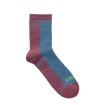 Gramicci 2-Tone Merino Wool Socks Berry - Parasol Store