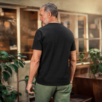 &Sons Boxer Pocket T-Shirt Black