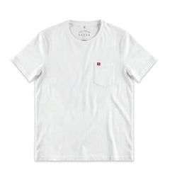 &Sons Boxer Pocket T-Shirt White
